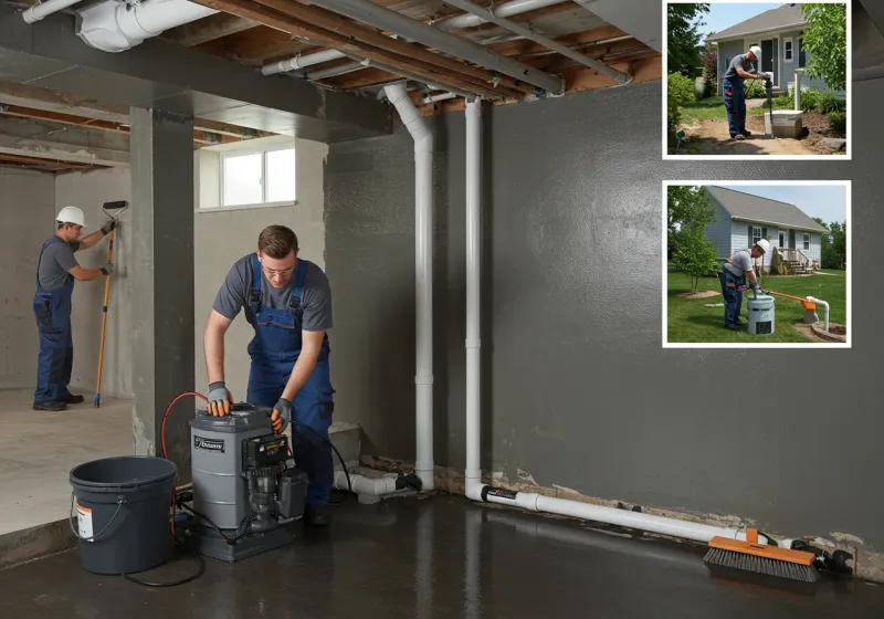 Basement Waterproofing and Flood Prevention process in Shallotte, NC